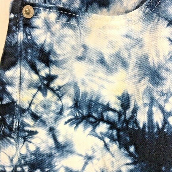 Levi's 524 Too Superlow Tie Dye Jeans sz 7 EUC - Picture 6 of 8